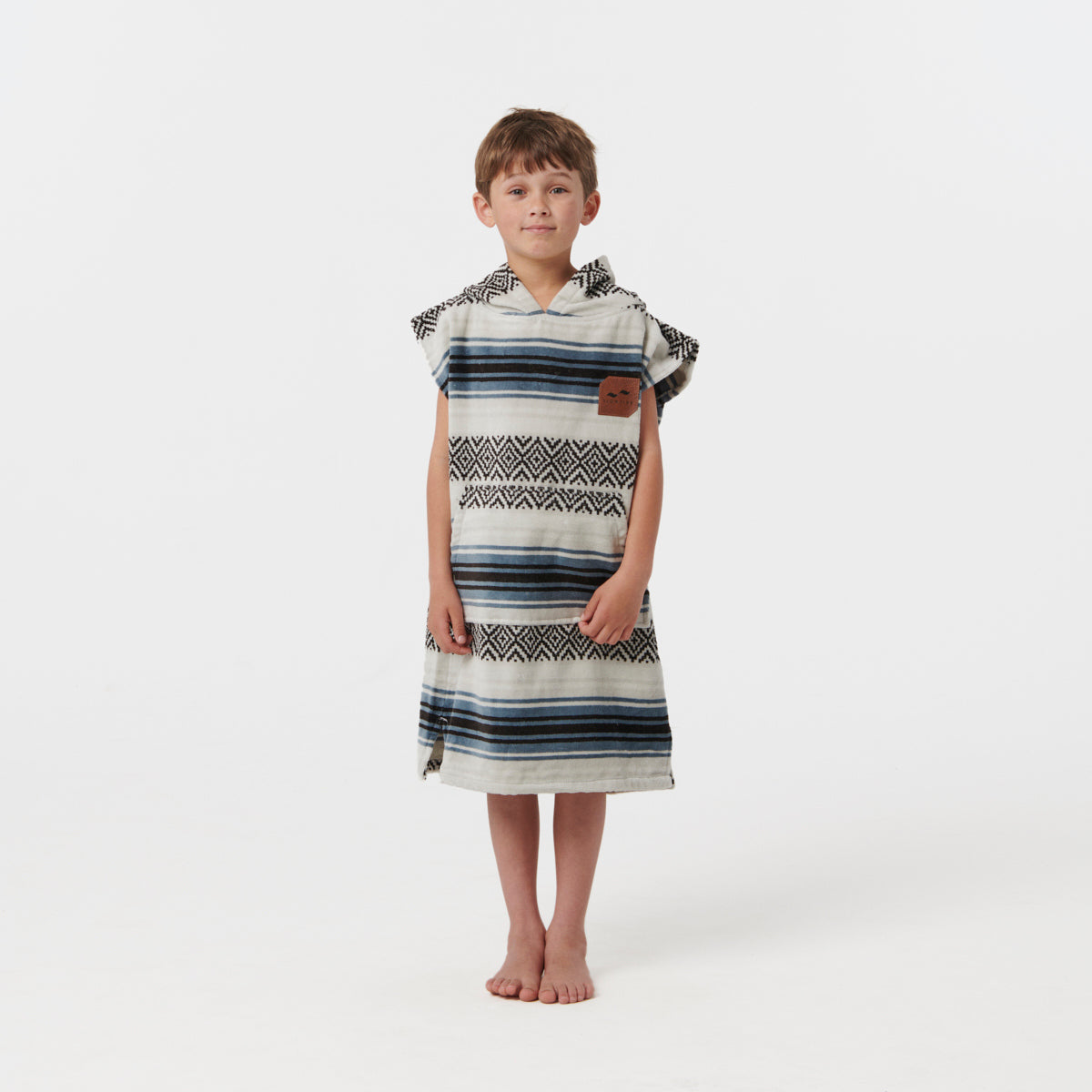 slowtide-oso-poncho-toalla-infantil-100-algod-n-de-invierno-370-gsm-con-bolsillo image 1