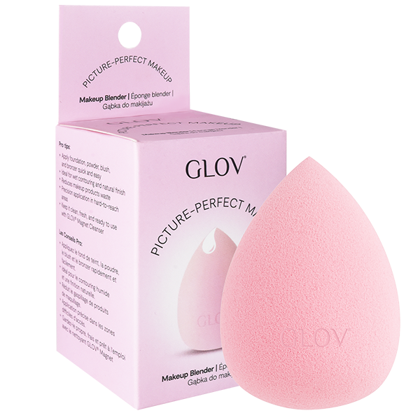 glov-makeup-sponge-esponja-de-maquillaje-con-forma-de-mango-color-rosa image 1