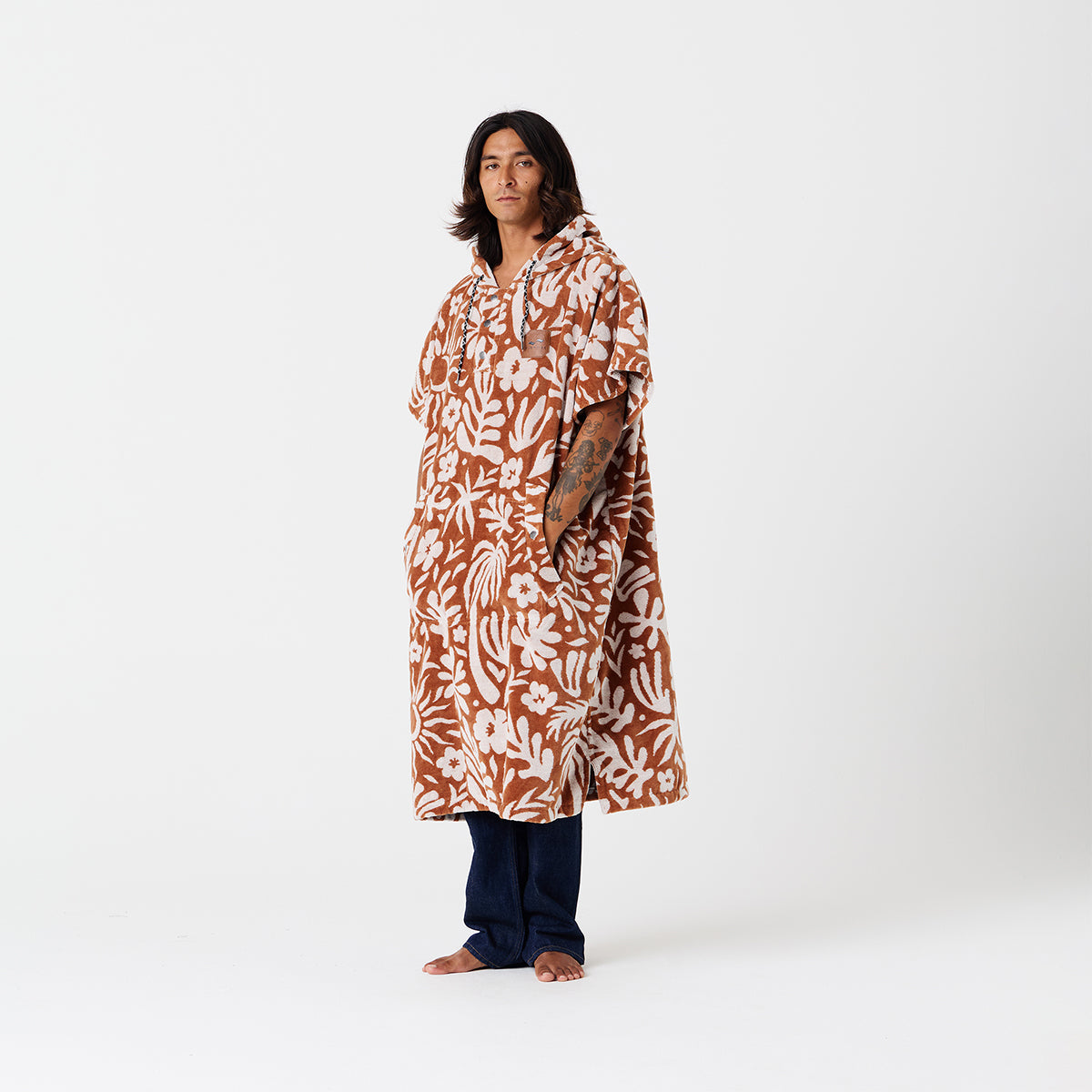 slowtide-sunny-poncho-toalla-extra-c-lido-toast-terry-de-algod-n-pesado-oversize image 6
