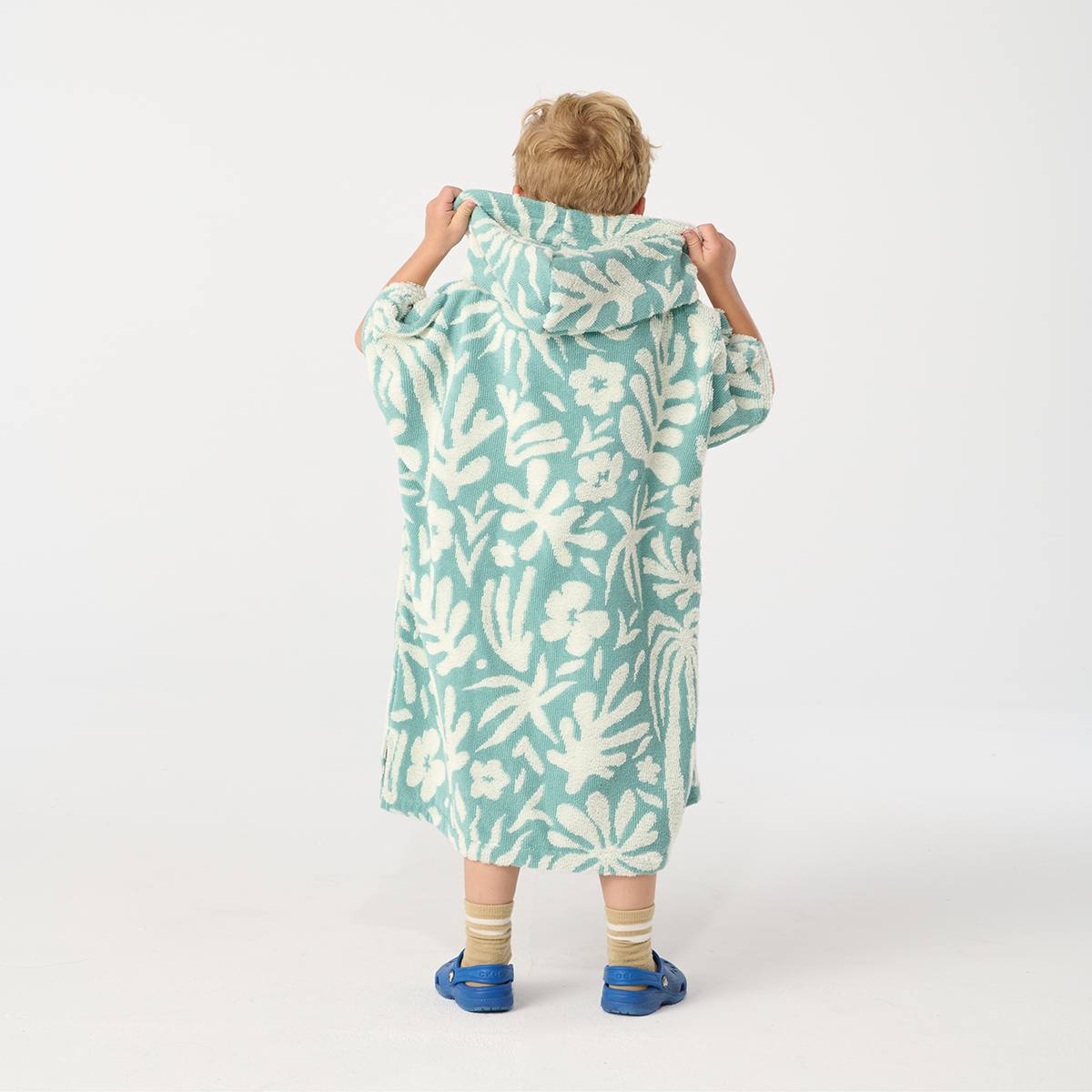 slowtide-sunny-poncho-infantil-de-algod-n-terry-absorbente-estampado-bot-nico image 6