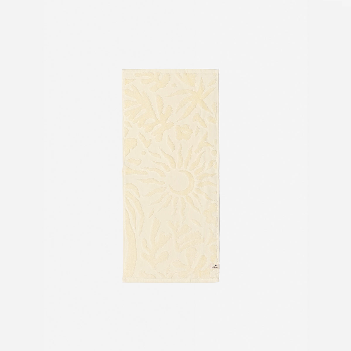 slowtide-sunny-sculpted-toalla-de-mano-de-algod-n-550-gsm-con-floral-en-relieve- image 1