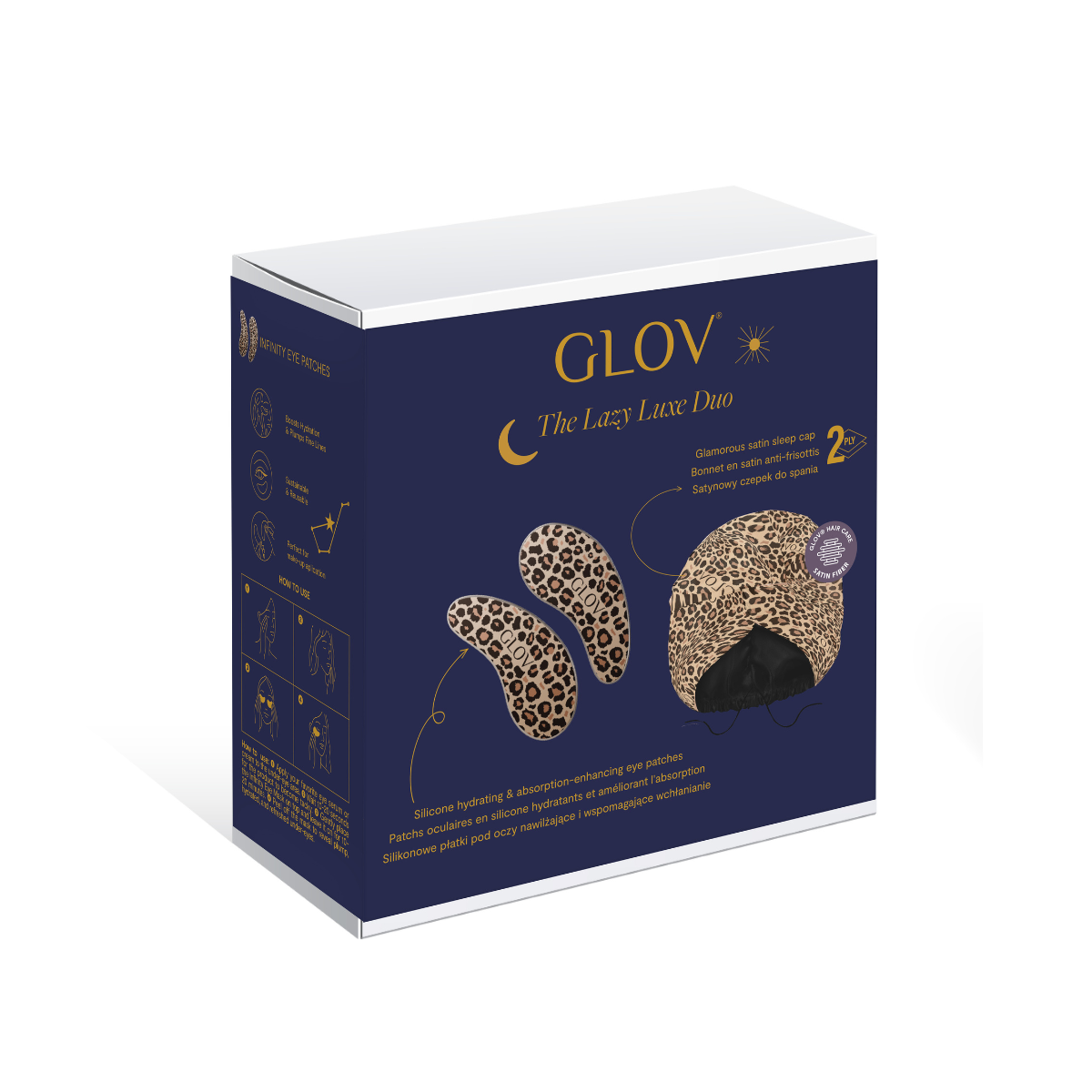 glov-the-lazy-luxe-duo-set-de-lujo-nocturno-con-gorro-de-sat-n-y-parches-oculare image 6