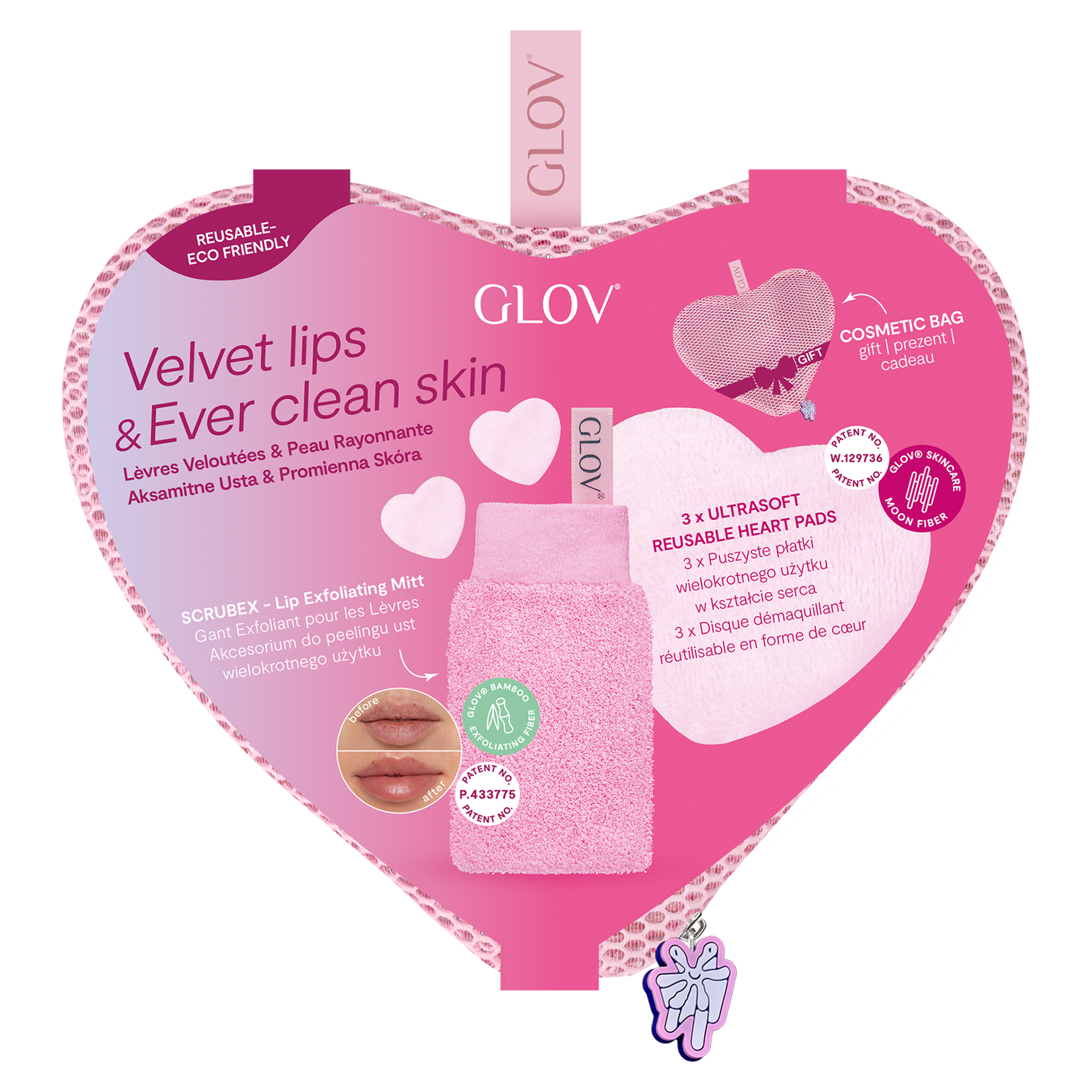 glov-velvet-lips-ever-clean-skin-set-set-de-exfoliaci-n-labial-y-discos-desmaqui image 4